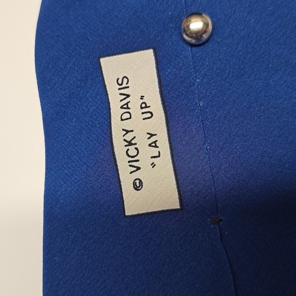 {Vicky Davis} Men's "Lay Up" Basketball Game Print Tie - Picture 8 of 9